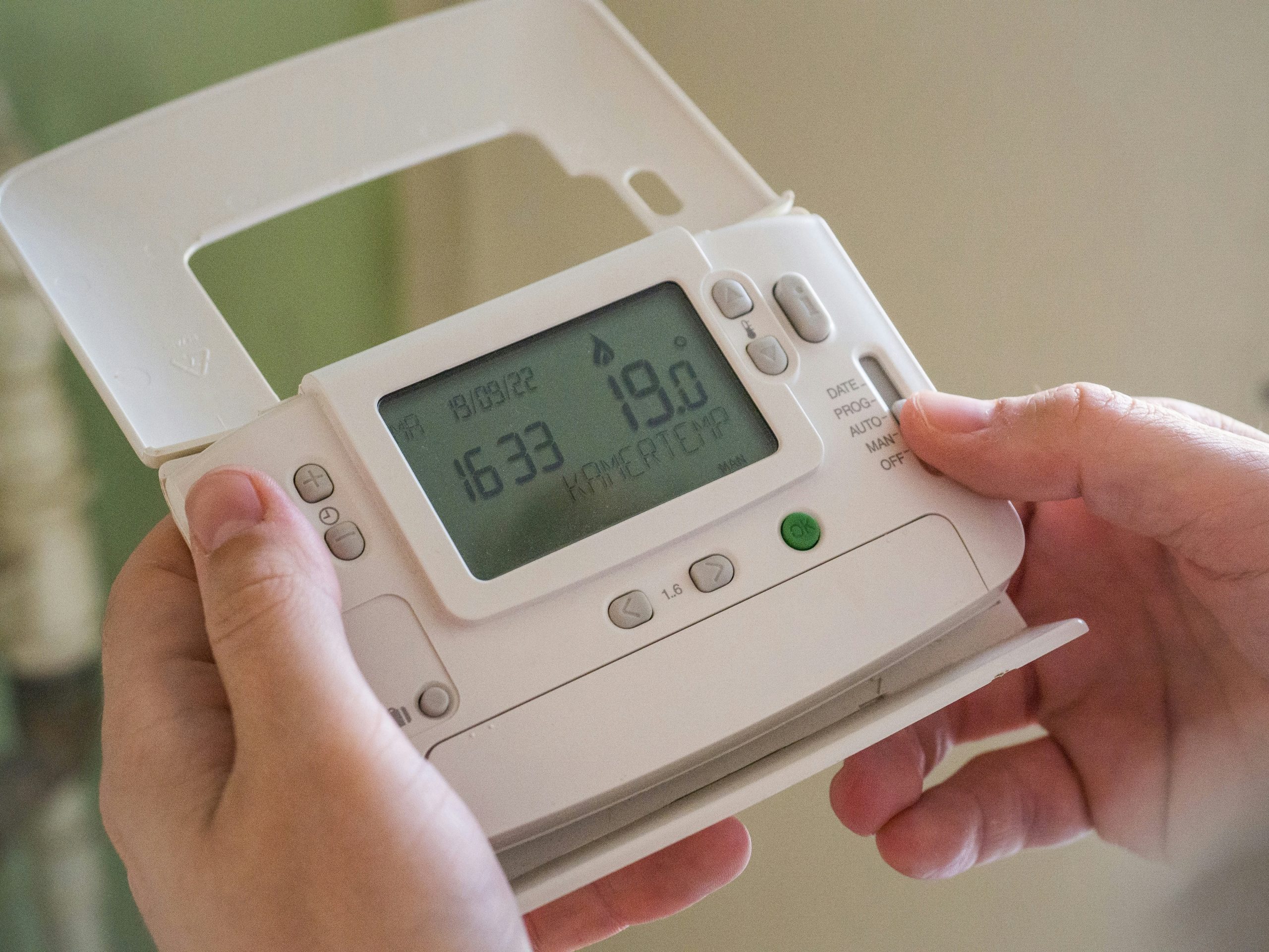 a person reviewing their energy bills