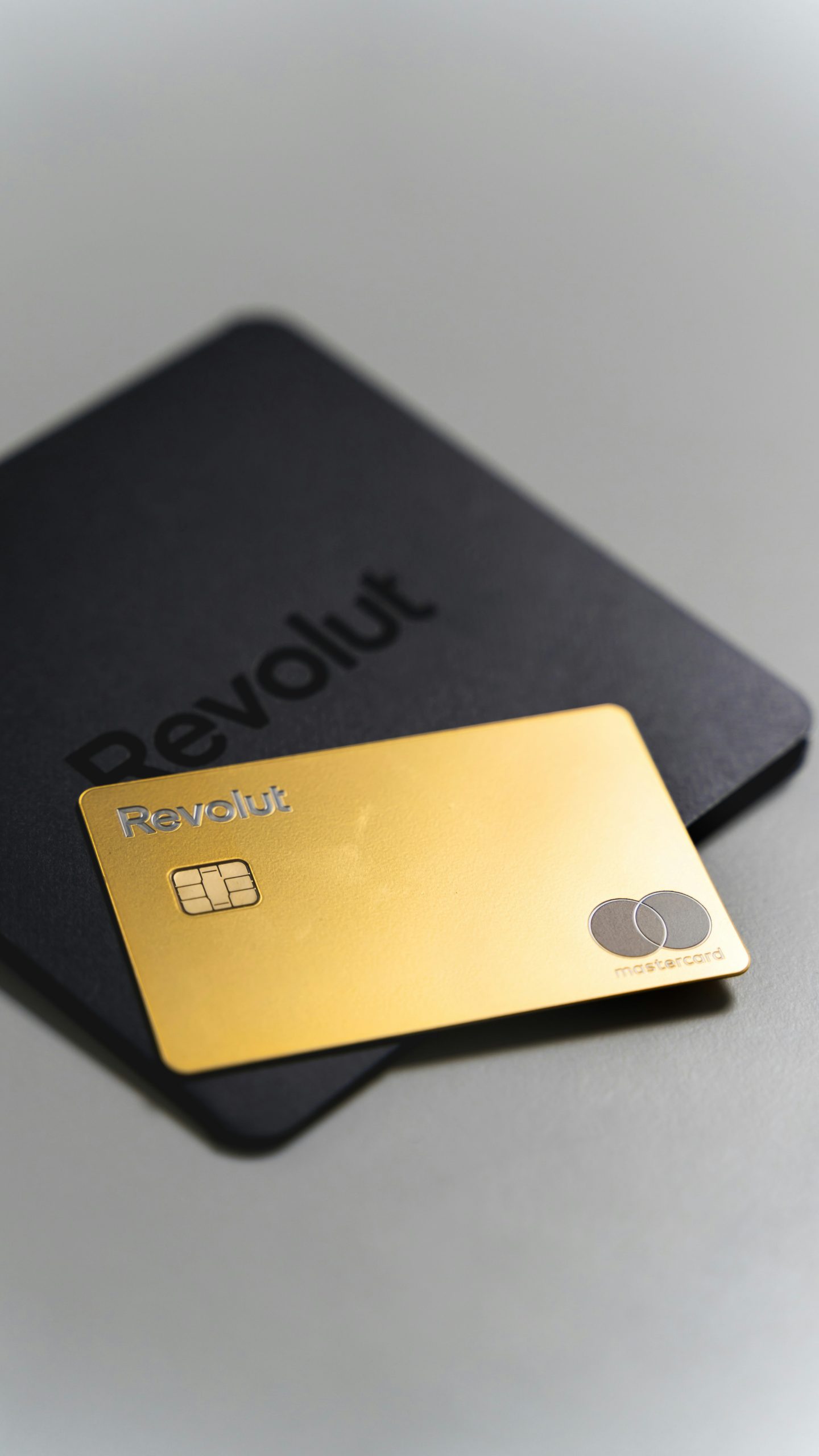 a credit card and holder