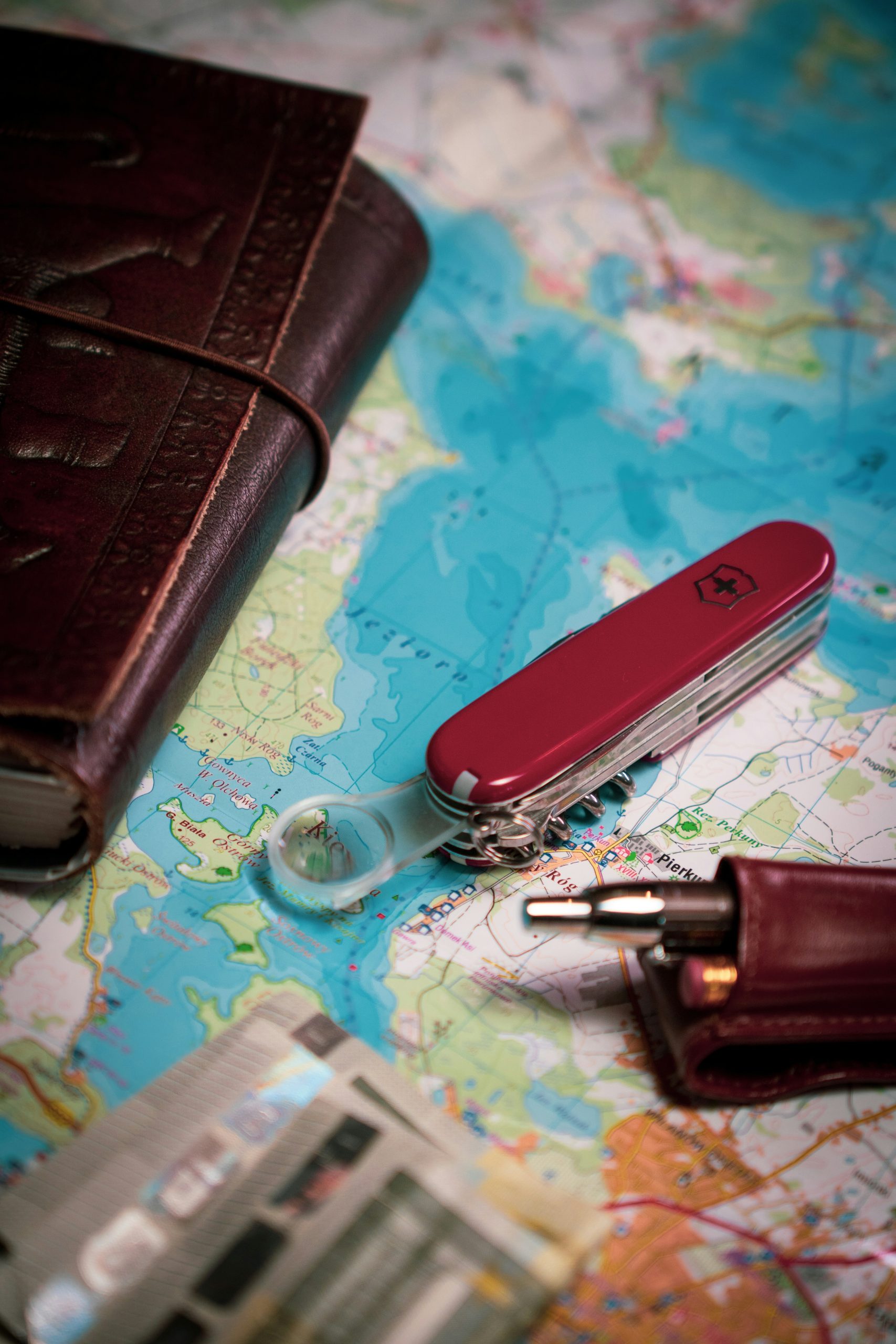 a map and travel planner